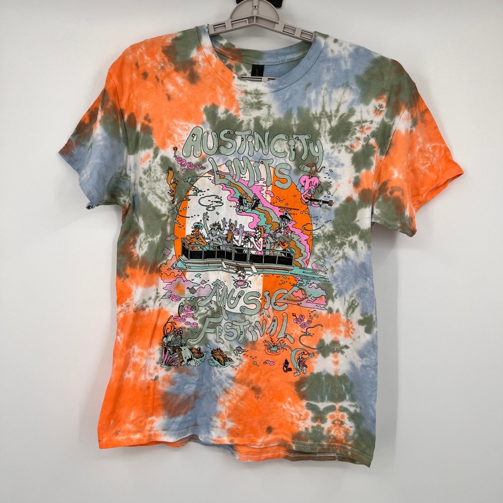 Austin City Limits 2025 Music Festival Tie Dye Lineup Sabrina Carpenter‎ L